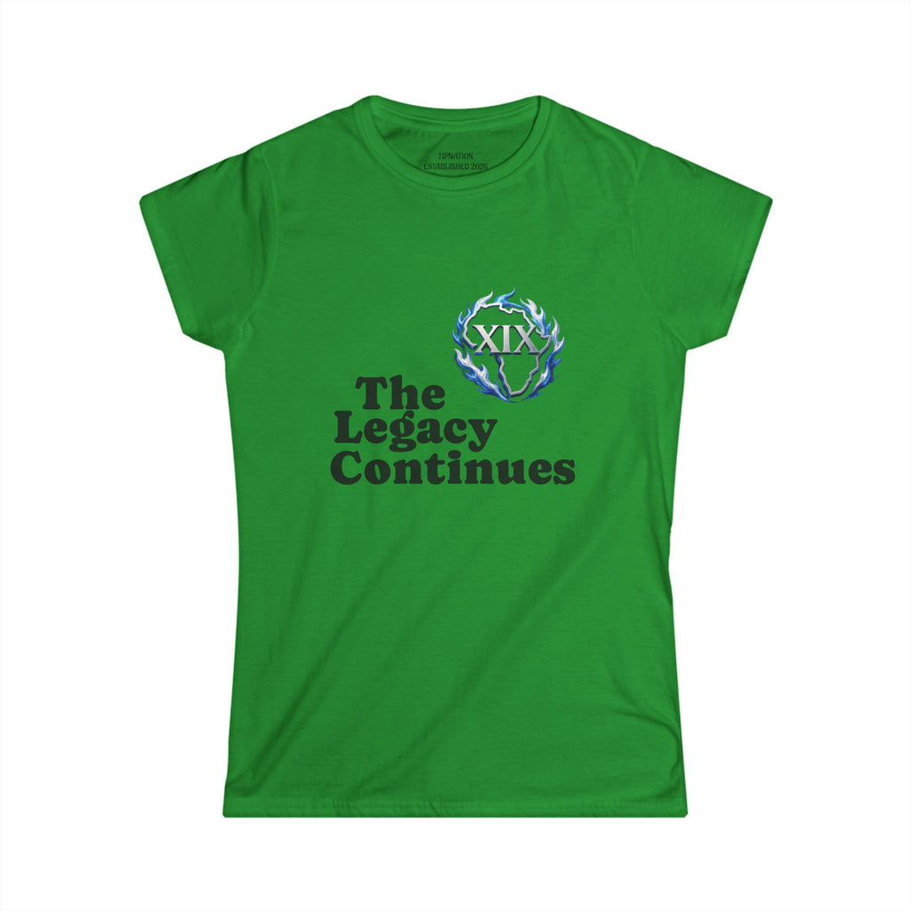 The Legacy Continues T-Shirt — Women's Inspirational Tribute Tee