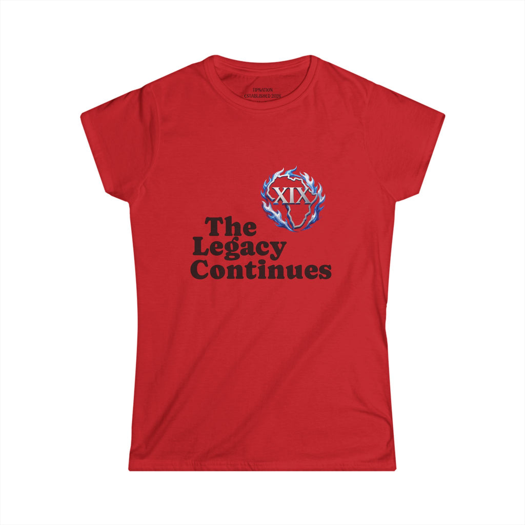 The Legacy Continues T-Shirt — Women's Inspirational Tribute Tee