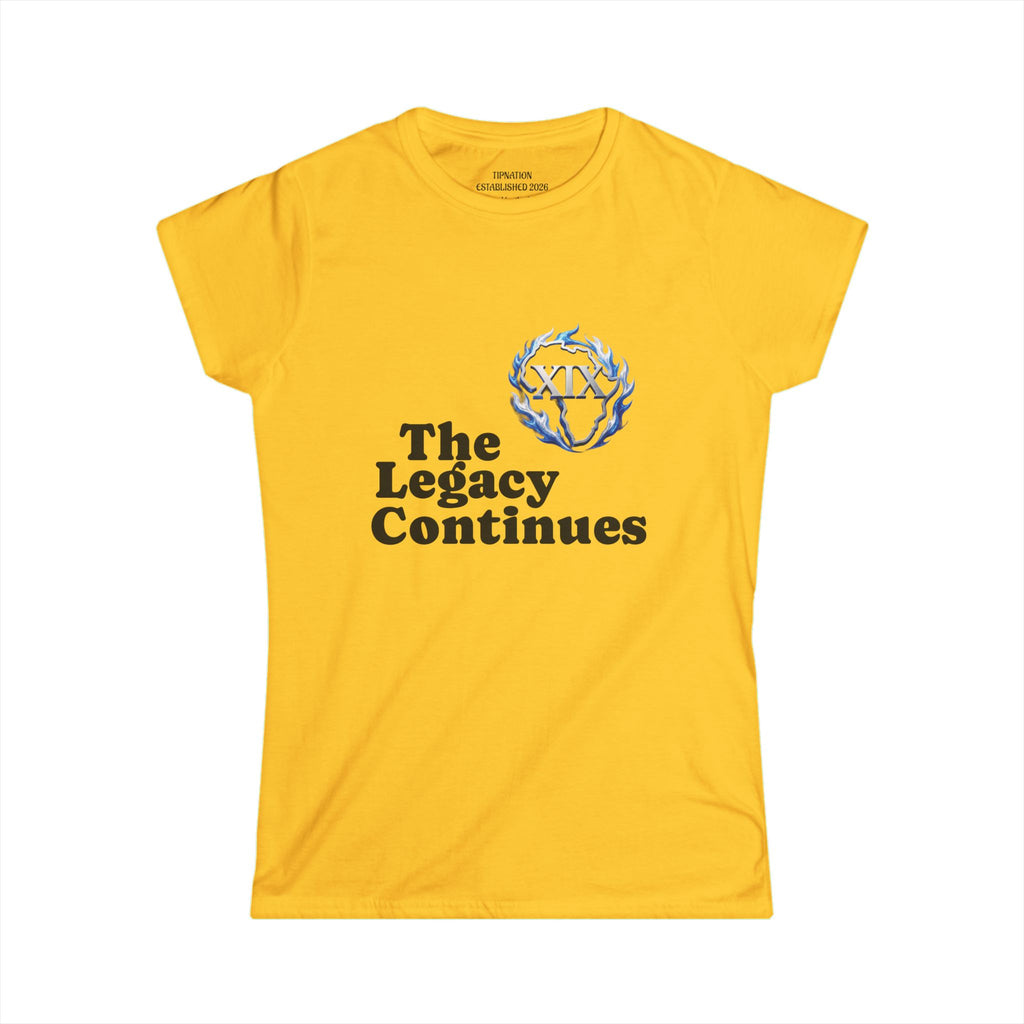 The Legacy Continues T-Shirt — Women's Inspirational Tribute Tee